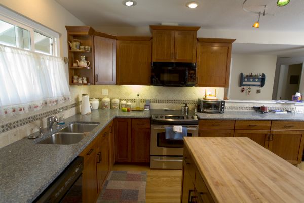 Cherry Cabinet Remodeling in Santa Clarita